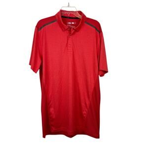 MSX by Michael Strahan Polo Shirt Men's LT Multi Golf Performance Mesh Panel EUC